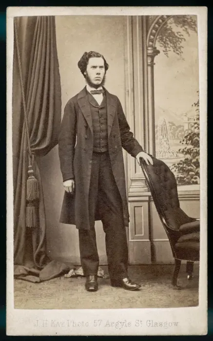 Framed Print : MALE TYPE / DOUR SCOT 1870 Framed Print : MALE TYPE / DOUR SCOT 1870