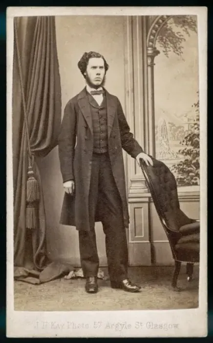 Framed Print : Male Type / Dour Scot 1870 Framed Print : Male Type / Dour Scot 1870