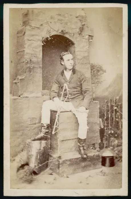 Framed Print : MALE TYPE / HORSEMAN 1850S Framed Print : MALE TYPE / HORSEMAN 1850S