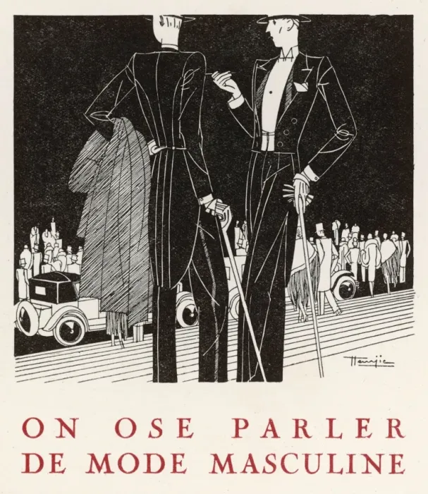 Framed Print : Male Type / Men about Town Framed Print : Male Type / Men about Town
