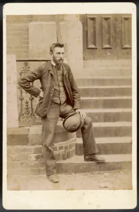 Framed Print : Male Types / 1890S Framed Print : Male Types / 1890S