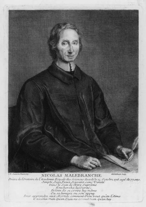 Framed Print : Malebranche (Santerre) Framed Print : Malebranche (Santerre)