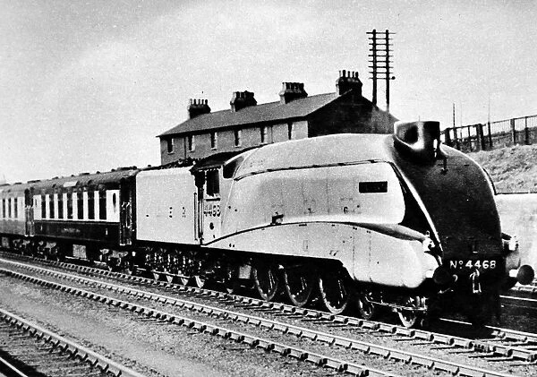 The Mallard. The LNERs Mallard, the locomotive that attained 125 m.p.h