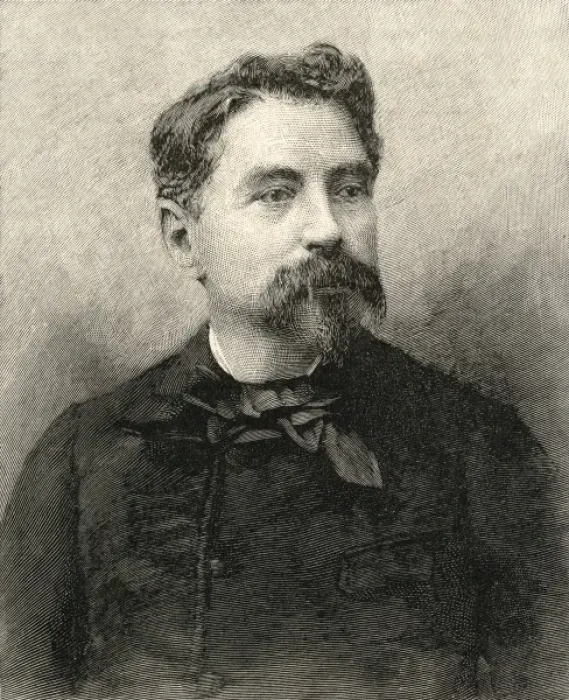Framed Print : Mallarme  /  Harpers 1893