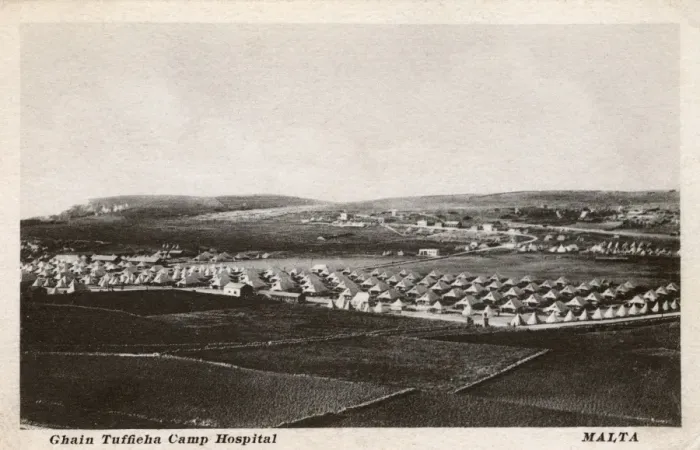 Framed Print : Malta - Ghain Tuffieha Camp Hospital - WWI Framed Print : Malta - Ghain Tuffieha Camp Hospital - WWI
