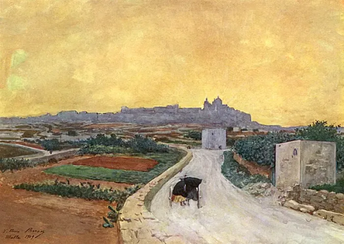 Framed Print : Malta / Medina / Old Capital Framed Print : Malta / Medina / Old Capital