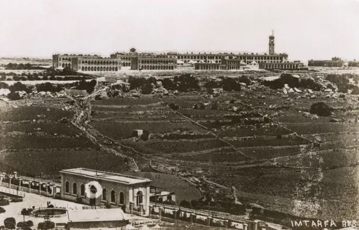 Framed Print : Malta - The Mtarfa Barracks - WWI era Framed Print : Malta - The Mtarfa Barracks - WWI era
