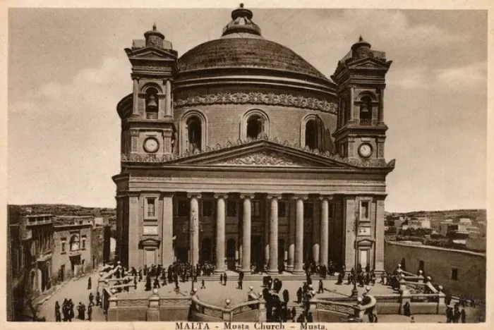 Framed Print : Malta - Musta - Musta Church Framed Print : Malta - Musta - Musta Church