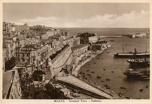 Malta - Valletta - General View