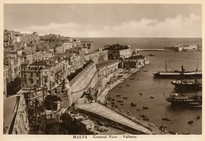 Framed Print : Malta - Valletta - General View Framed Print : Malta - Valletta - General View