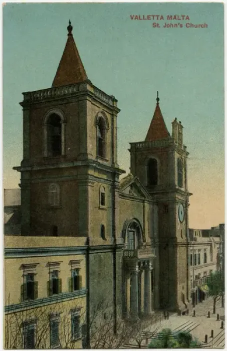 Framed Print : Malta - Valletta - St. Johns Church