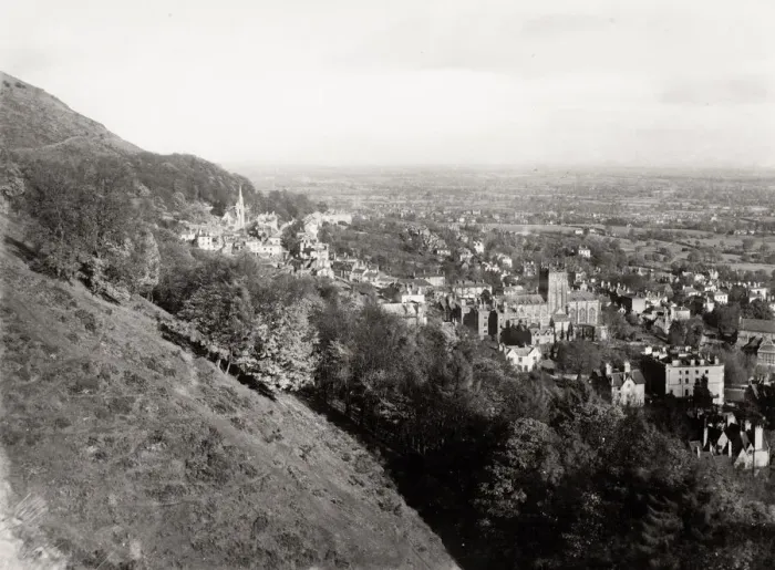 Framed Print : Malvern, Beacon Hill, Worcestershire England