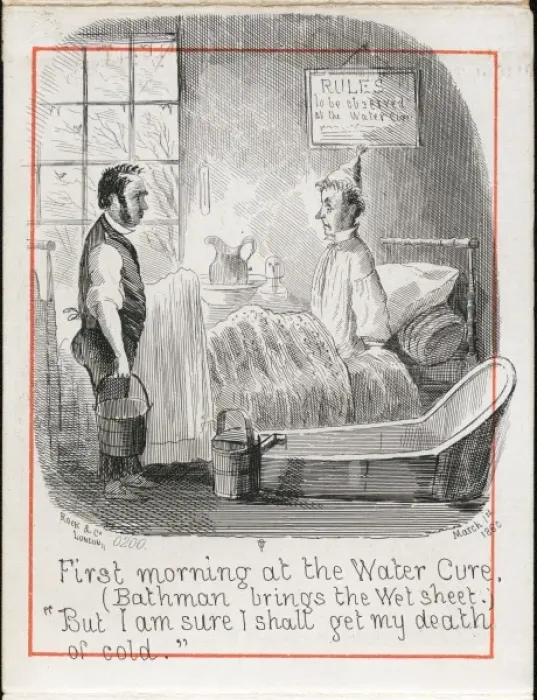 Framed Print : Malvern Water Cure (7) Framed Print : Malvern Water Cure (7)