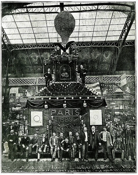 Mammoth Edison Lamp, Paris Exhibition of 1889