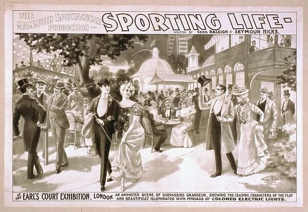 The mammoth spectacular production, Sporting life written by
