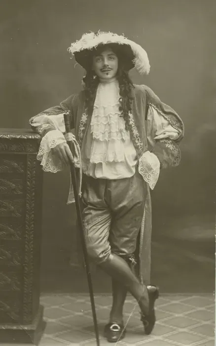 Framed Print : A man dressed as Charles II, or at least somebody who looks very like him. Date: c. 1910 Framed Print : A man dressed as Charles II, or at least somebody who looks very like him. Date: c. 1910