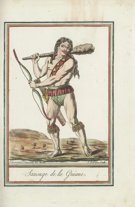 Framed Print : Man of the Kalina or Carib people, South America Framed Print : Man of the Kalina or Carib people, South America