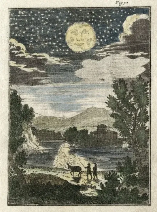 Framed Print : Man in the Moon Framed Print : Man in the Moon