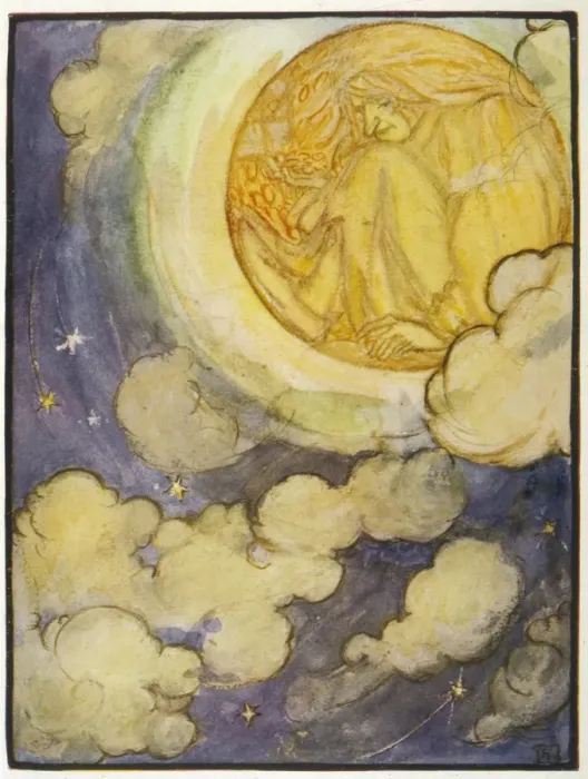 Framed Print : Man in the Moon Framed Print : Man in the Moon