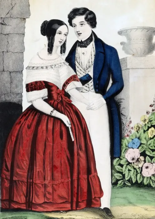 Framed Print : Man proposing to woman Framed Print : Man proposing to woman
