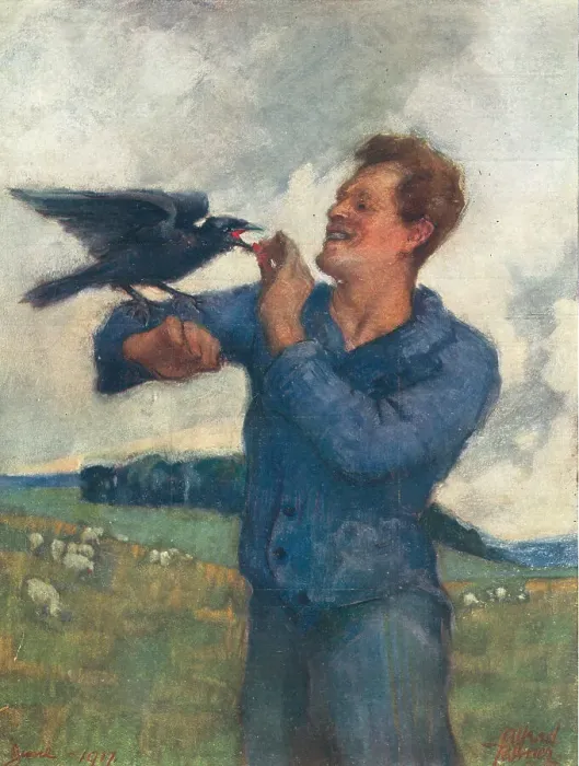 Framed Print : The Man With The Rook Framed Print : The Man With The Rook