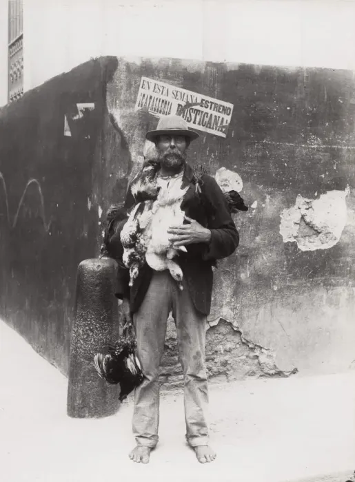Framed Print : Man selling ducks on a street corner, Puerto Rico Framed Print : Man selling ducks on a street corner, Puerto Rico
