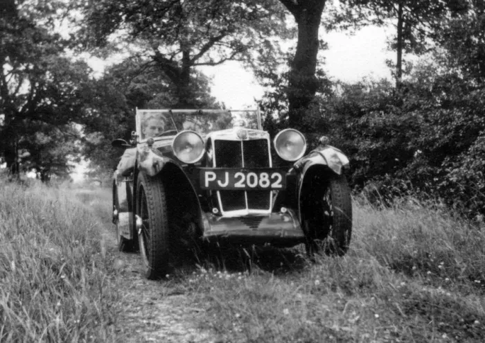 Framed Print : Man in a sports car in the country Framed Print : Man in a sports car in the country