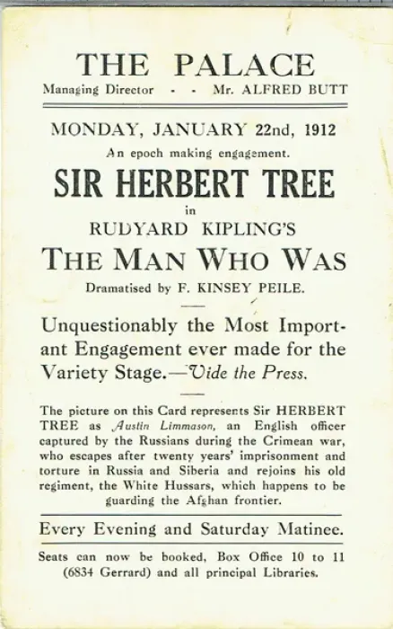 Framed Print : The Man Who Was dramatised by F Kinsley Peile Framed Print : The Man Who Was dramatised by F Kinsley Peile