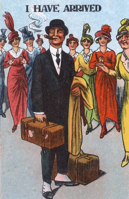 Framed Print : The man who won the lottery... I have arrived Framed Print : The man who won the lottery... I have arrived