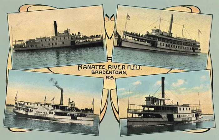 Framed Print : Manatee River Fleet, Bradentown, Florida, USA Framed Print : Manatee River Fleet, Bradentown, Florida, USA