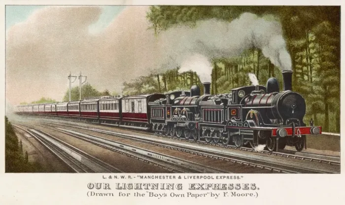 Framed Print : Manch / Liverpool Expres Framed Print : Manch / Liverpool Expres