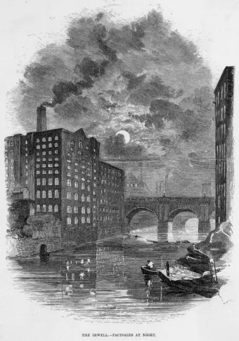 Framed Print : Manchester Framed Print : Manchester