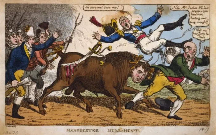 Framed Print : Manchester bull-hunt Framed Print : Manchester bull-hunt