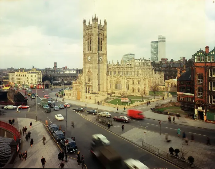 Framed Print : Manchester - The Cathedral Framed Print : Manchester - The Cathedral