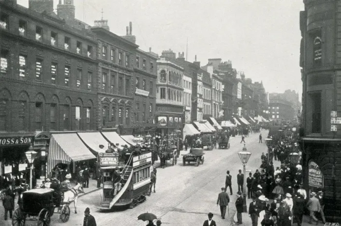 Framed Print : Manchester / Market St Framed Print : Manchester / Market St
