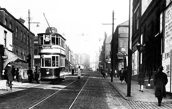 Manchester Street, Oldham early 1900's