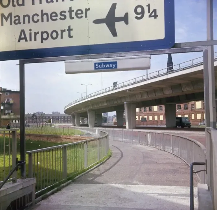 Framed Print : Mancunian Way Flyover Framed Print : Mancunian Way Flyover