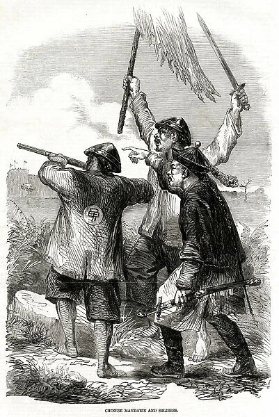 MANDARIN & SOLDIERS 1857 MANDARIN & SOLDIERS 1857