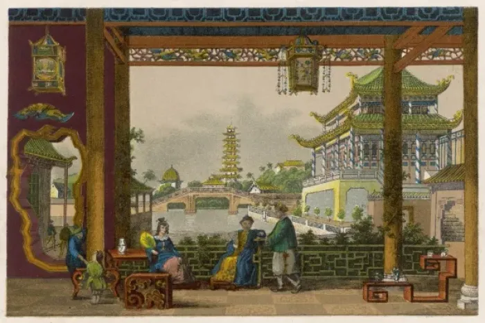 Framed Print : Mandarins Palace China Framed Print : Mandarins Palace China