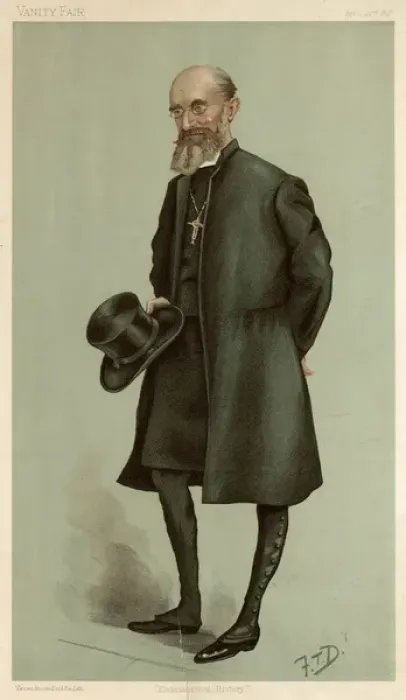 Framed Print : Mandell Creighton, Bishop of London Framed Print : Mandell Creighton, Bishop of London