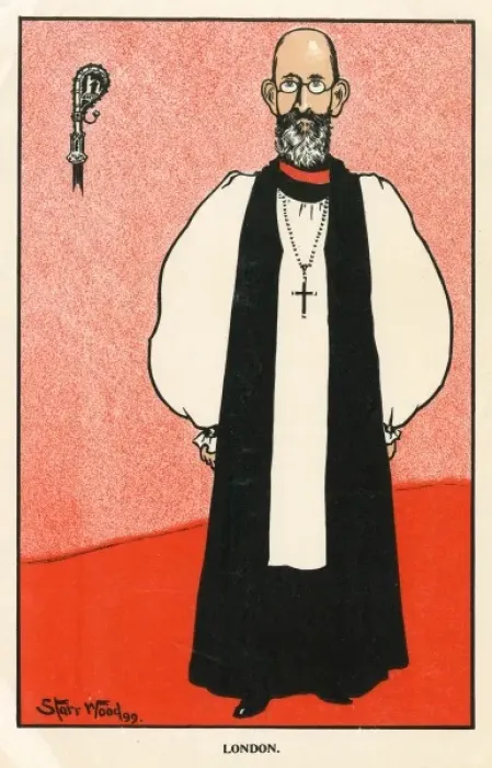 Framed Print : Mandell Creighton, Bishop of London Framed Print : Mandell Creighton, Bishop of London