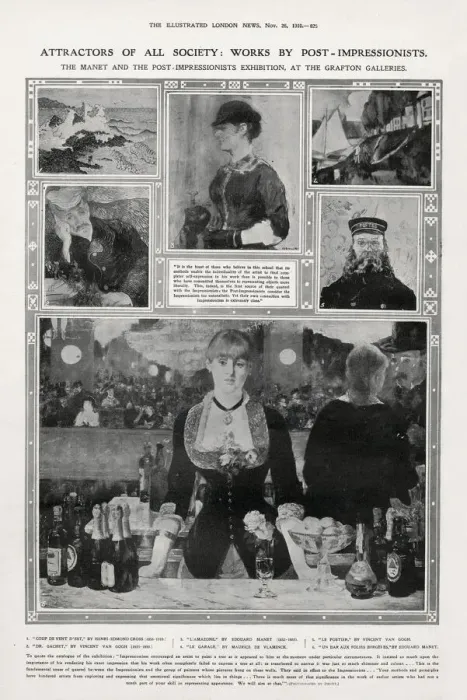 Framed Print : Manet and Post-Impressionists Exhibition, Grafton Galleries Framed Print : Manet and Post-Impressionists Exhibition, Grafton Galleries