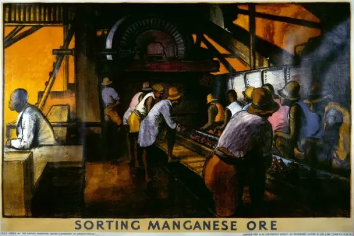 Framed Print : Manganese Ore Framed Print : Manganese Ore