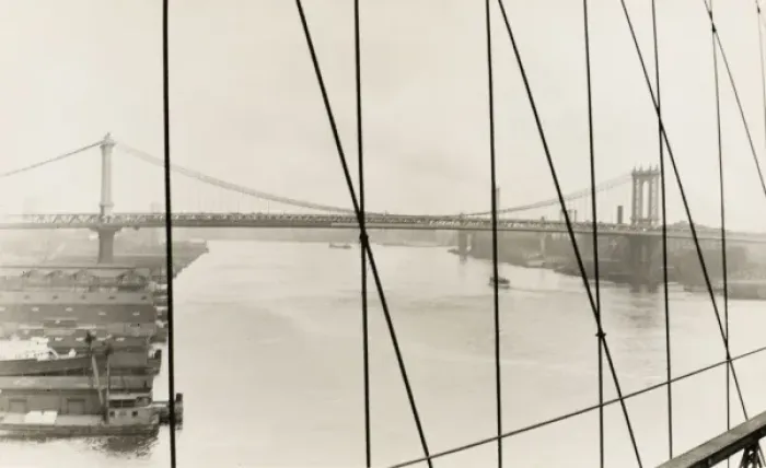 Framed Print : Manhattan Bridge, New York