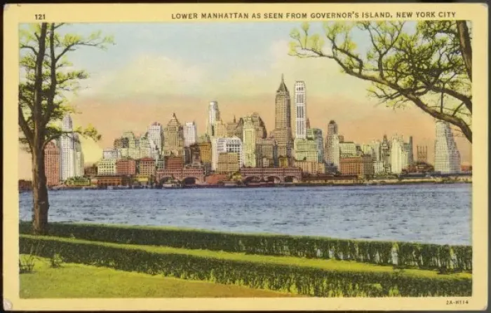 Framed Print : Manhattan Skyline Framed Print : Manhattan Skyline