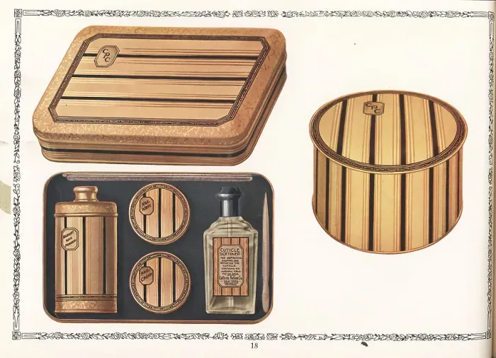 Framed Print : Manicure set from CPC cosmetics, 1927 Framed Print : Manicure set from CPC cosmetics, 1927