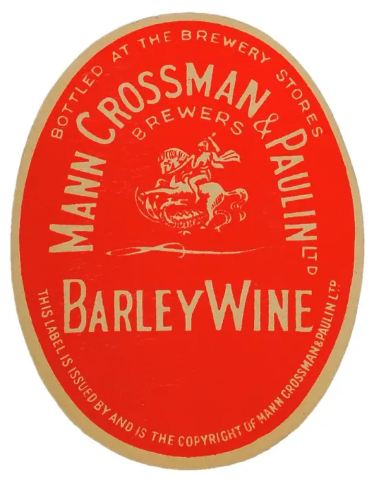 Framed Print : Mann, Crossman & Paulin Barley Wine Framed Print : Mann, Crossman & Paulin Barley Wine