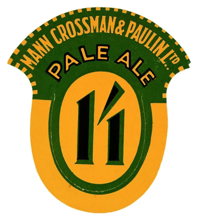 Framed Print : Mann Crossman & Paulin Pale Ale Framed Print : Mann Crossman & Paulin Pale Ale