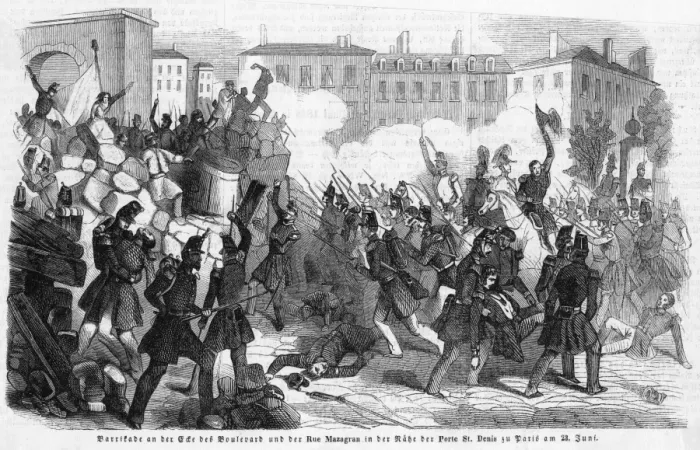 Framed Print : Manning Barricades 5 Framed Print : Manning Barricades 5