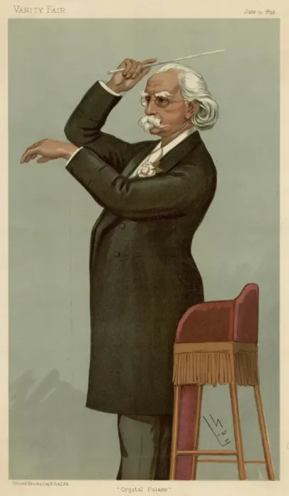 Framed Print : Manns Conducts (Ward) Framed Print : Manns Conducts (Ward)